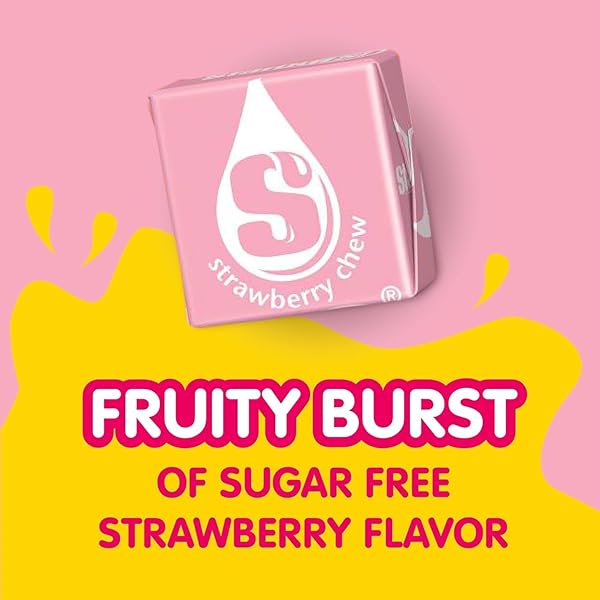 STARBURST SINGLES TO GO POWDERED DRINK MIX, STRAWBERRY, 1 BOX WITH 6 PACKETS – 6 TOTAL SERVINGS