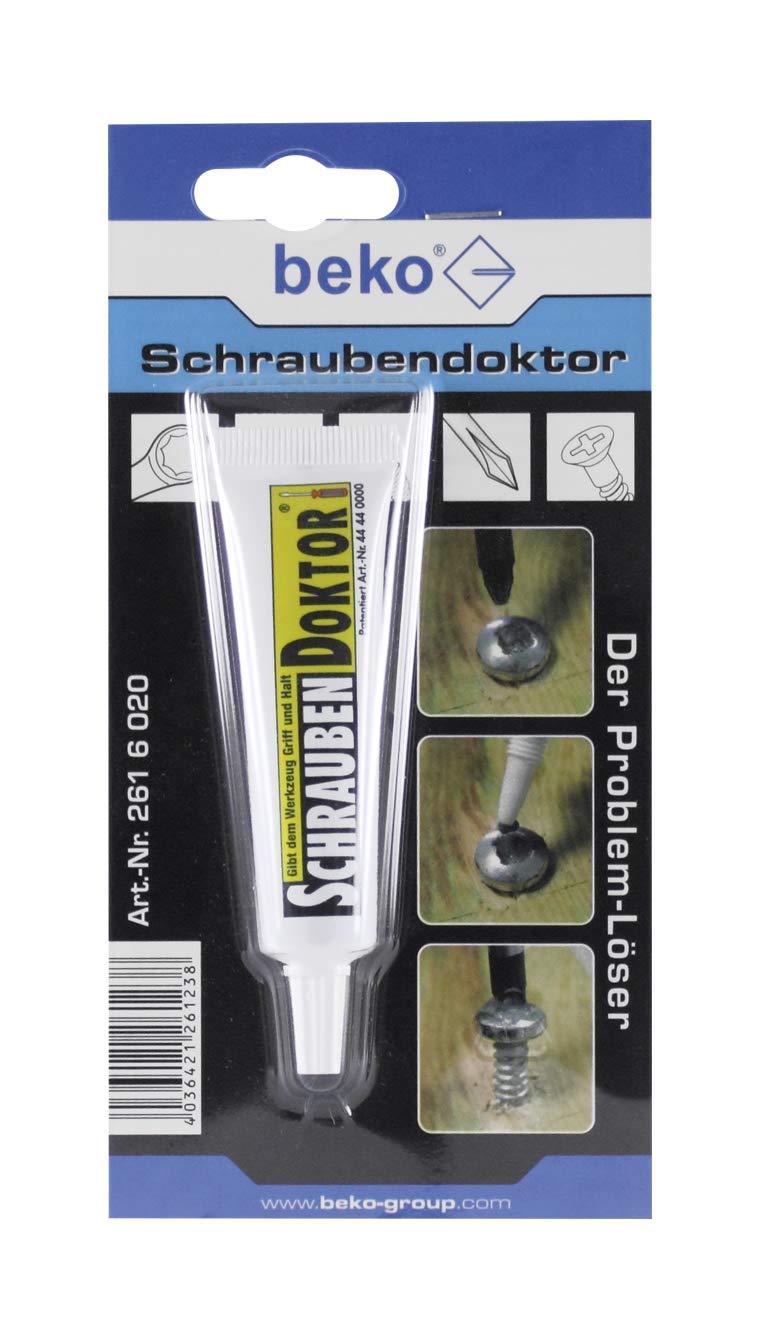 Beko 2616020 Screw Doctor, 20 g Tube DE/IT/PL