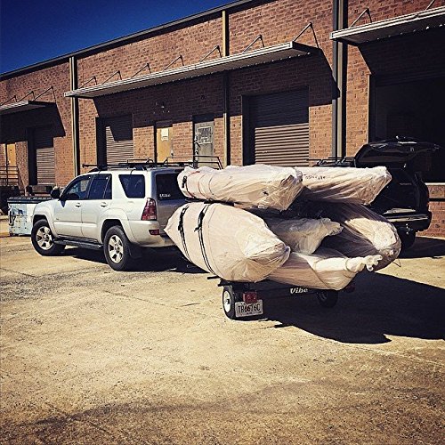 RIGHT-ON TRAILER Multi-Sport Multi-Rack Kayak Trailer by Right On | Durable Transporting Trailer for Kayaks, Sups, Canoes, Bicycles & More - Thumbnail 3
