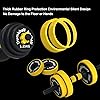 Image 7 - DDFE Adjustable Dumbbell Barbell Lifting Set 40.4lb New Dumbbell Barbell Set for Men,Women,Beginners,Home with Four 4lb. Four 2.8lb.Four 3.3lb.Weights, 2 Dumbbell Bars,1 Barbell Connecting Rod