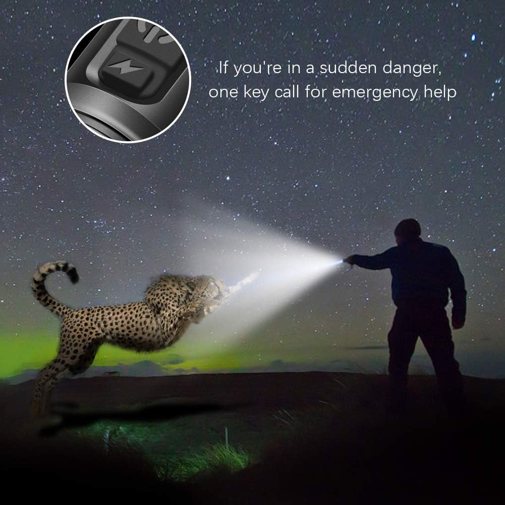 Super Bright Flashlight, LED High Lumens Flashlights, Emergency Strobe 18650 Battery Rechargeable 5 Modes 4X Zoomable IP67 Waterproof Powerful Flash Lights, BigCheck EDC Everyday Flashlights - - 