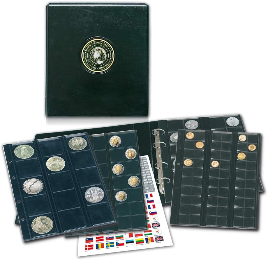 Safe 7346 Album de collection pour pièces de monnaie du monde entier
