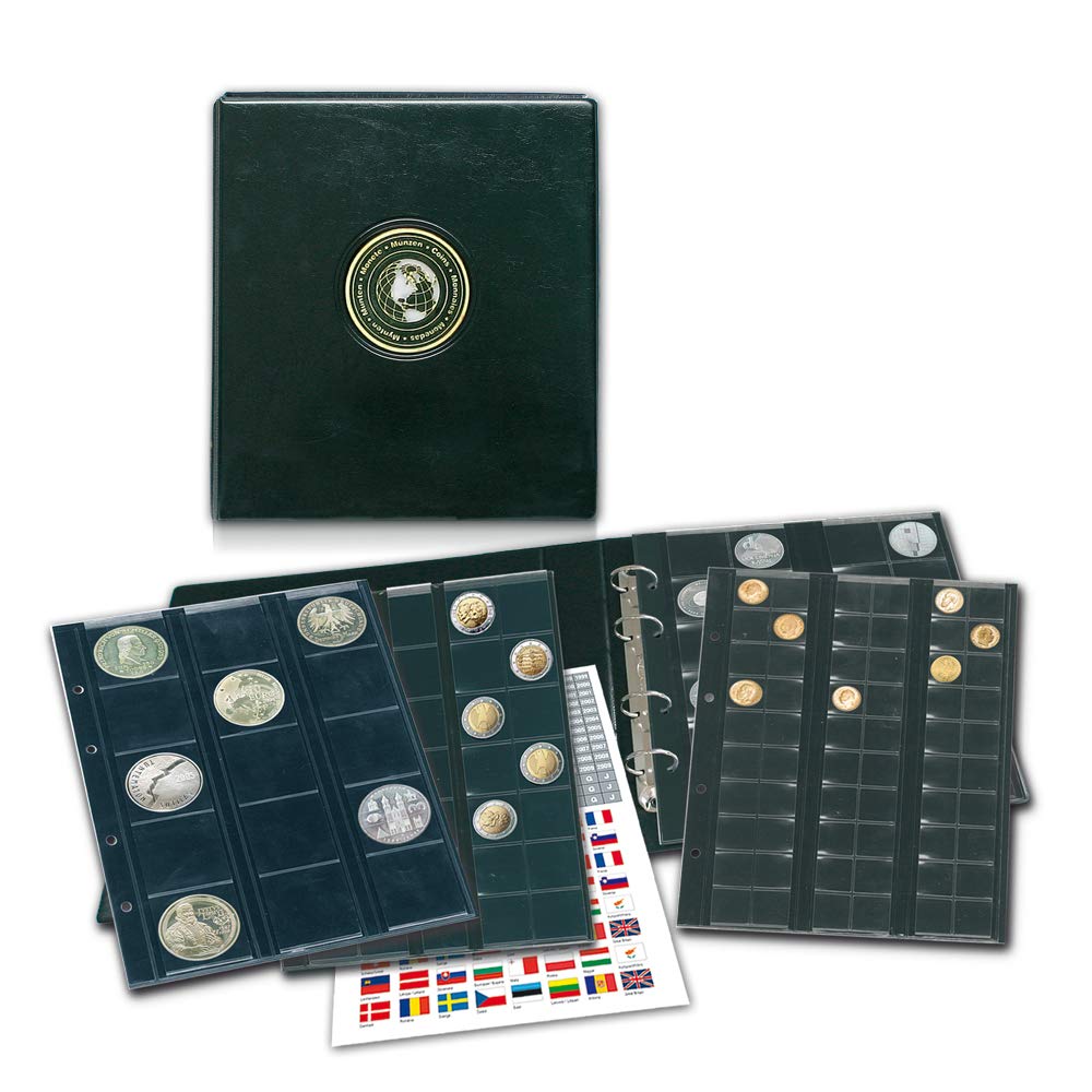 Safe 7346 Coin Collector Album for Coins from Around the World Premium