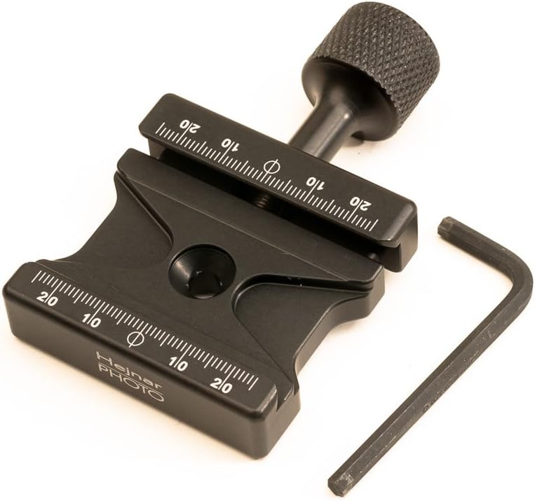 Hejnar Photo Arca Type Clamp for Manfrotto 222 Joystick Head. Made in U.S.A