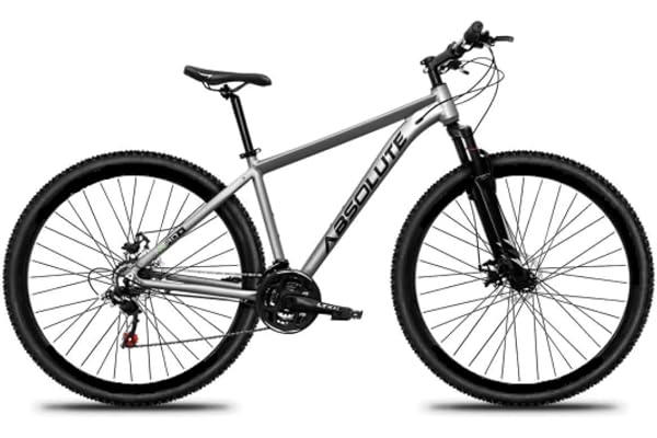 Bicicleta Aro 29 Absolute Nero 5 21V MTB Aluminio Freio Mecânico Suspensão 80mm Unissex