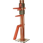 AUGUSTAPRO &trade; Iron Body Wing Chun Dummy Mook Yan Jong with Hardwood Arms and Leg - Traditional IP Man Wing Chun Dummy