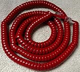 Red 25' Ft LONG Handset Phone Cord for AT&T Trimline 205 210 220 230 Princess 500 554 2500 2554 by DIY-BizPhones