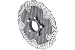 Ludnsghsjk Carbon Fiber Brake Disc Floating Rotor 160mm 140mm Centerlock Bicycle Caliper Mountain Bike Disc Brake System Cycl