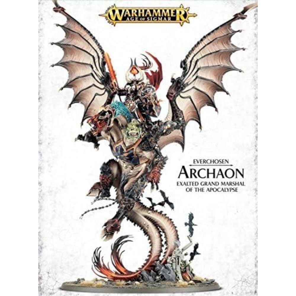 Games Workshop 99120201045 Everchosen Archaon Exalted Grand Marshal, Black