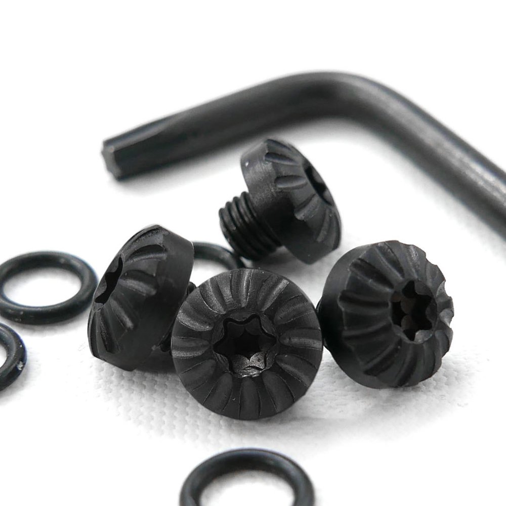 Exel Cool Hand Screws For 1911 Slim Grips 4 Screws 4 O Ringstorx Key0223