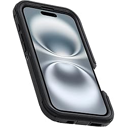 Otterbox Defender MagSafe iPhone 16 Case, Black, US