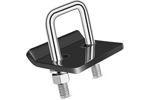 FULLHAUL Heavy-Duty Hitch Tightener - Anti-Rattle Stabilizer for 1.25" and 2" Hitches, Rust-Free Carbon Steel, Quiet & Secure Towing for Hitch Trays, Cargo Carriers, Bike Racks, Black