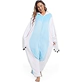 Unisex Animal Onesie Pajamas Adult Cosplay Dragon Sleepwear Halloween Party Costumes