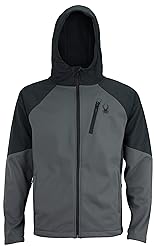 Spyder Men's Full Zip Hooded Soft Shell