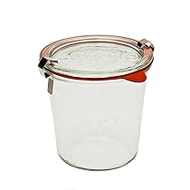 Amazon.com: Weck 741 - 0.25 Liter Mold Jars with Lids - 6