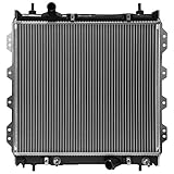 Prime Choice Auto Parts RK852 New Complete Aluminum Radiator