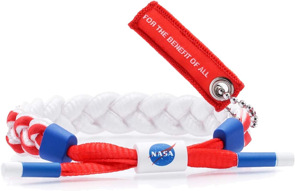 Shoelace Bracelet Asteroid Red/White/Blue One Size Fits Most