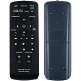 RM-AMU009 Replacement Remote for Sony Audio Stereo System | Compatible Models: CMT-FX300i CMT-CX4iP CMT-CX5BiP CMT-BX50BTi CMT-HX35R CMT-CX5iP CMT-FX350i CMT-BX20i CMT-HX50BTR