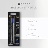 Cross Ballpoint Pen Refill Pack of 2 Fine Blue view 2
