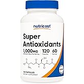 Nutricost Super Antioxidants (1000mg) 120 Capsules - Antioxidant Supplement for Men and Women with Acai, Goji, Blueberry and More, 60 Servings