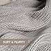 Bedsure Knitted Throw Blanket for Sofa and Couch, Lightweight, Soft & Cozy Knit Throws - Grey, 50 x 60 inches