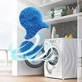 MANTIANXINGSHENL 2pcs Laundry Balls Hair Collector Washing Machine Pet Hair view 7