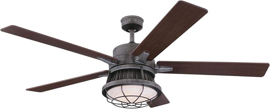 Westinghouse Lighting 7220400 Chambers 60 Inch Distressed Aluminum