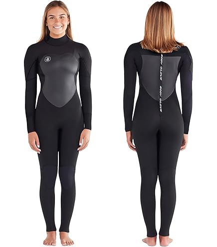 Amazon.com: Roxy Womens 4/3 Syncro Back Zip GBS Wetsuit (Jet Grey