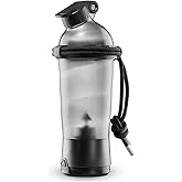 daasigwaa Electric Protein Shaker Bottle, 18.6 oz Blender Bottles For Protein Mixes, | Tritan | BPA Free| Portable Mixer Cup, Rechargeable Shake Cups And Meal Replacement Shakes(Black)