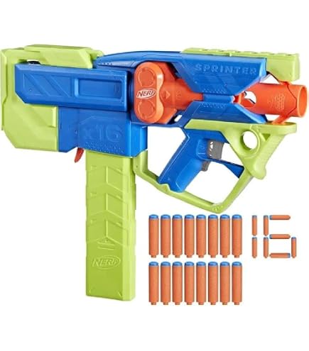NERF Halo MA40 Motorized Dart Blaster - Includes Removable 10-Dart