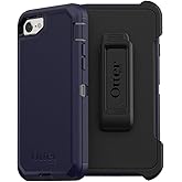 OtterBox Defender Series Series Case for iPhone SE (2nd gen - 2020) and iPhone 8/7 (NOT Plus) - Retail Packaging - Stormy Pea
