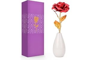 Tmacker Valentines Day Gifts for Her Girlfriend, Flowers Gifts for Wife, Girlfriend Gifts for Women, Mothers Day Womens Gifts, Artificial Rose Flower Gifts for Mom Anniversary Weding