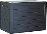 Prosperplast Anthracite Garden Box Chest 190L Lockable Waterproof Storage