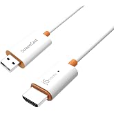 j5create ScreenCast HDMI Wireless Display Adapter Receiver | Mirror Phone,Tablet,Laptop to TV- Supports MiraCast, AirPlay, Android, Windows 10 PC, iOS, iPhone, Tablet (JVAW56)