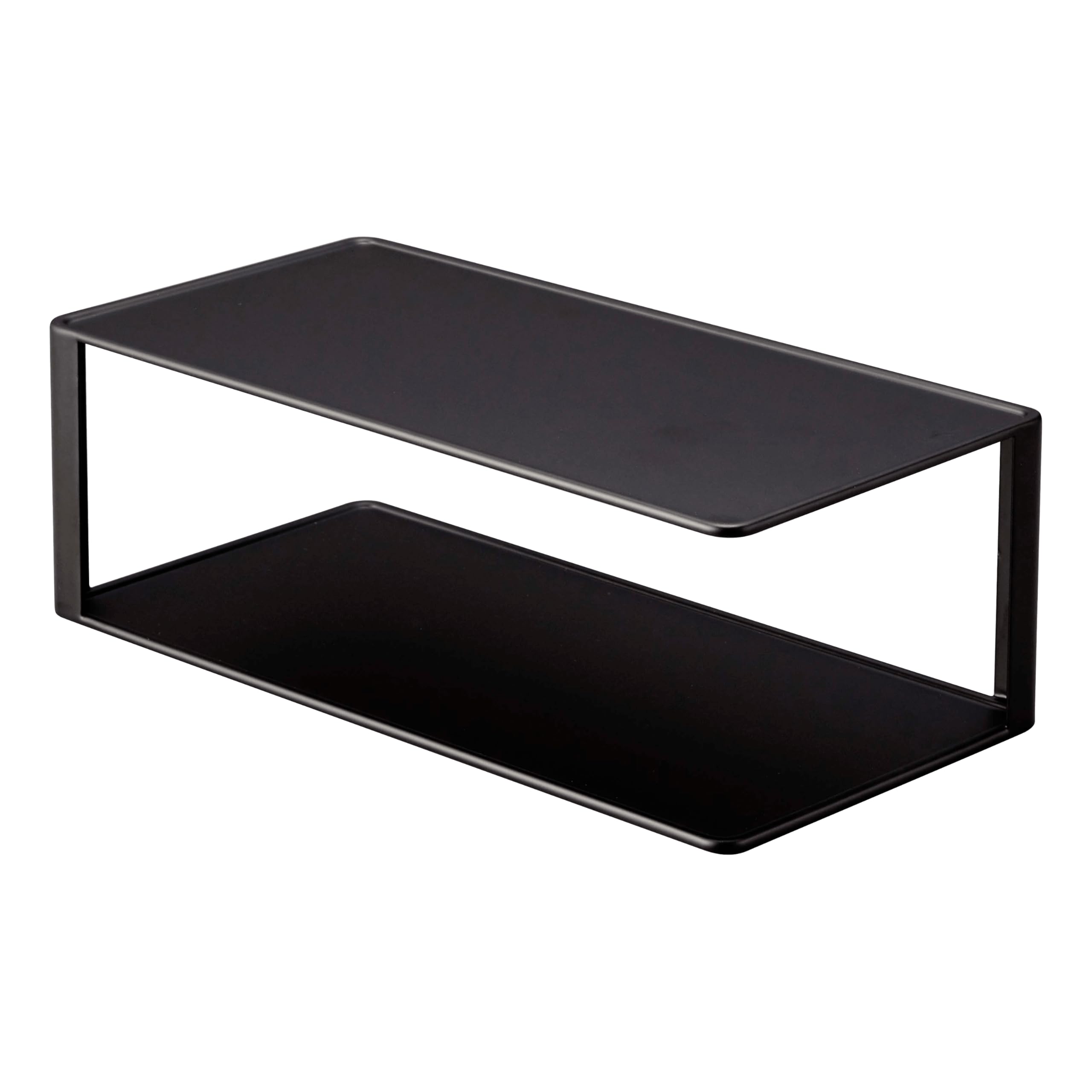 YAMAZAKI 5642 TOWER Rectangular Dish Rack, black, Steel, Minimalist, 30 x 15 x 10 cm