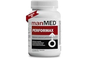 manMED Performax – Men’s Physical Performance Booster. Sexual Health Formula for Men. Male Enhancement. Enhanced Stamina, Ene