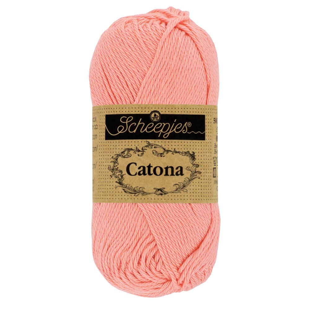 Scheepjes - Scheepjes Catona 264 Light Coral Yarn - 10x50g — image 1