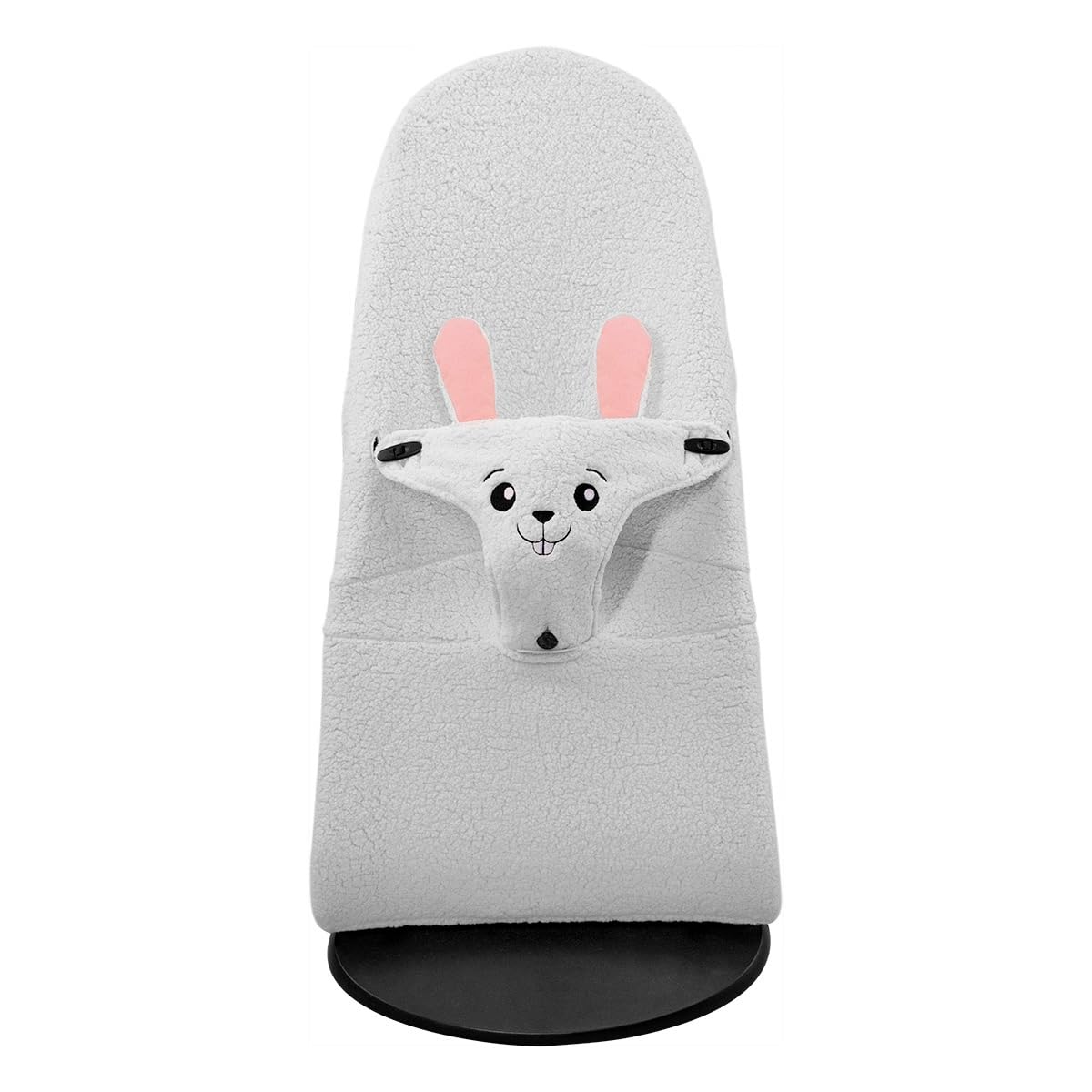 JYOKO Kids Cover Liner Compatible with Baby Bouncer Babybjorn Soft, Balance, Bliss and Mini (Fleece, Rabbit) — image 1
