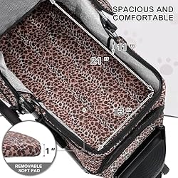 MoNiBloom 3 Wheels Pet Dog Cat Stroller for Small