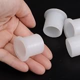 sourcing map 4pcs Flanged Sleeve Bearings 20mm Bore 24mm OD 26mm Nylon Bushings view 4