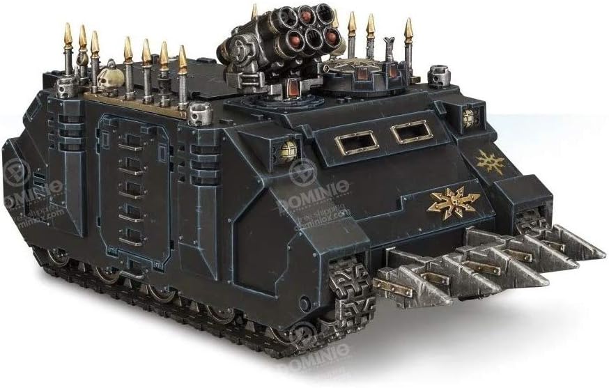 Games Workshop Warhammer 40k - Space Marine du Chaos Rhino (2019), Red, 10 cm x 10 cm x 2 cm - Image 3