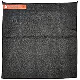Steiner 316-18X18 Velvet Shield 16-Ounce Black Carbonized Fiber Welding Blanket, 18