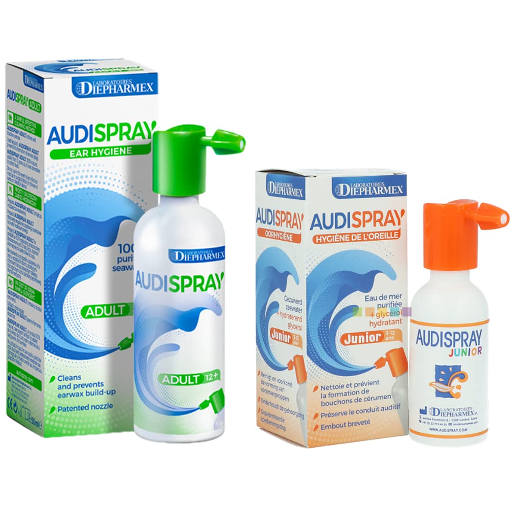 AUDISPRAY Ear Cleaning Solution - Adult Size