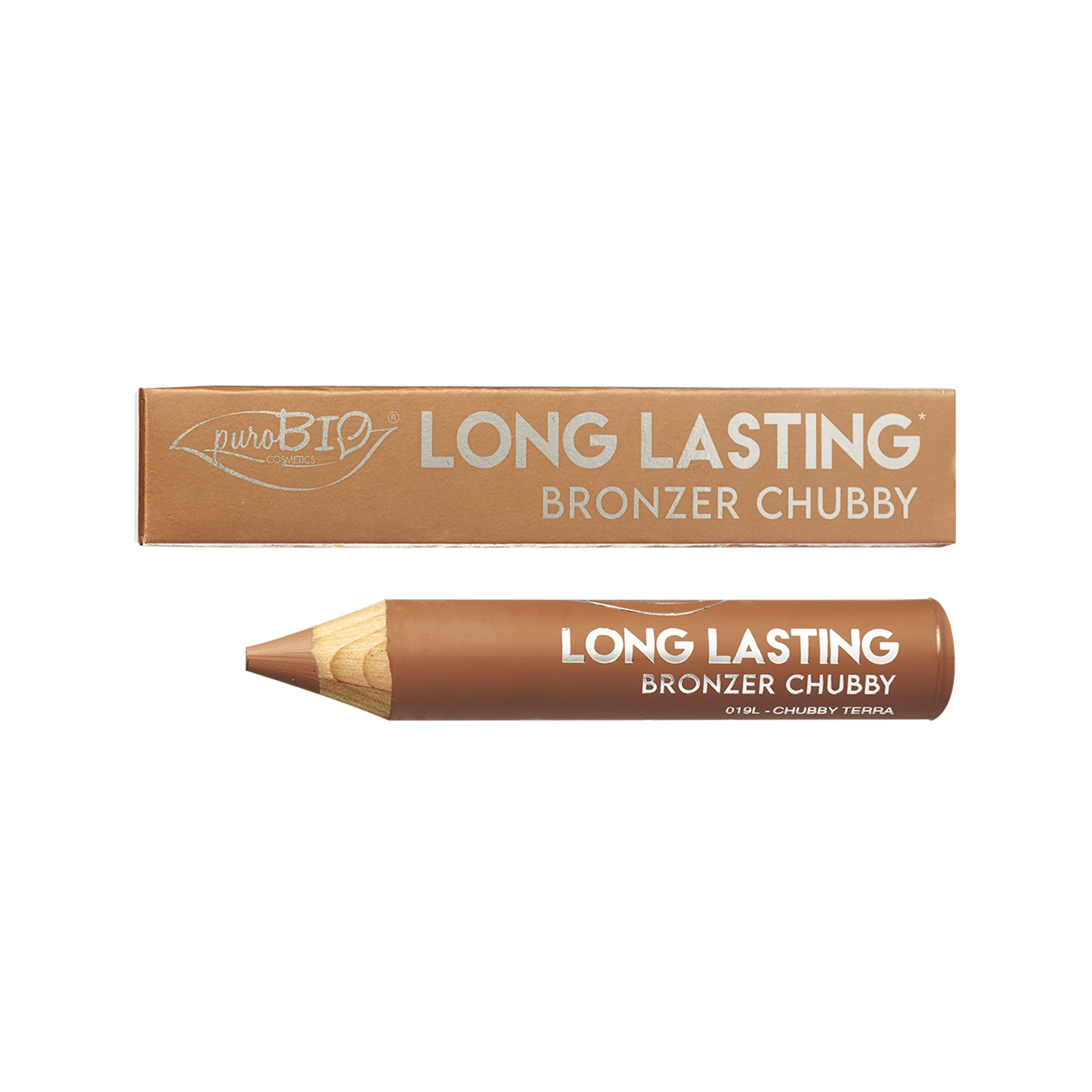 PuroBio Pure Bio Long Lasting Bronzer Chubby BRONZER PENCIL color 019L – HOT EARTH