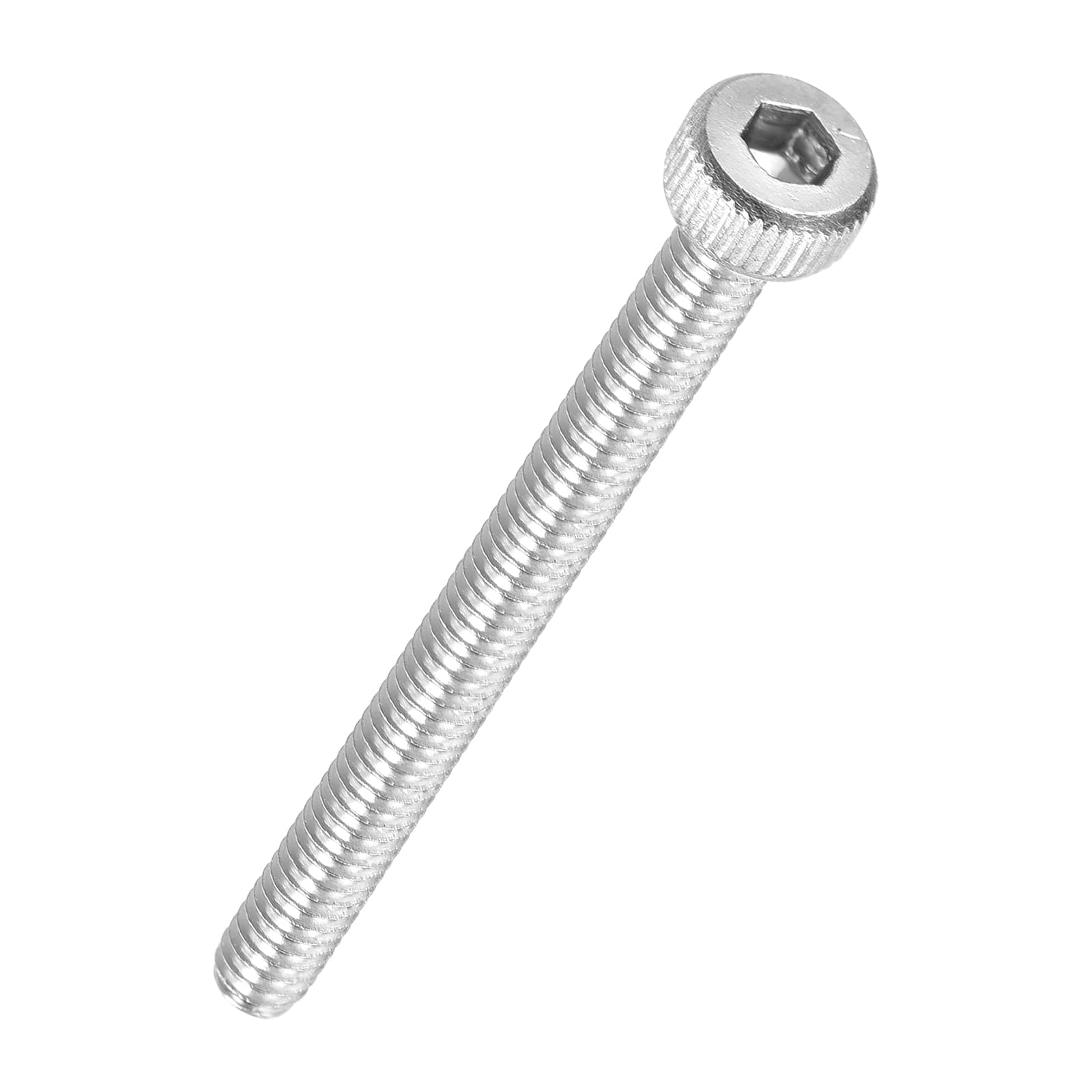 Kozelo 100pcs Socket Head Cap Screws - [M2-0.4 x 25mm] 304 Stainless Steel Allen Socket Drive for Electrical Motor 3D Printing Fan Engine Replacement Use, Silver — image 1