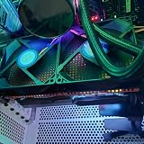 KVSERT 2X Pure Copper Heat Sink for 3060 3080 3090 Graphics Card Backplane view 3