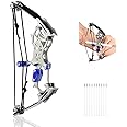 5.3"/7.9“/9.8" Compound Bow and Archery Bow Set, Hunting Bow Metal Material, Archery Hunting Bow for Target Shooting Hunting Games Relieve Pressure Entertainment Fun Cool Stuff