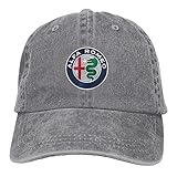 Alfa Romeo Unisex Baseball Cap Trucker Hat Adult Cowboy Hat Hip Hop Snapback