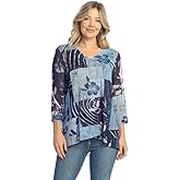 Jess & Jane Crepe Mesh Tunic Top - CM2