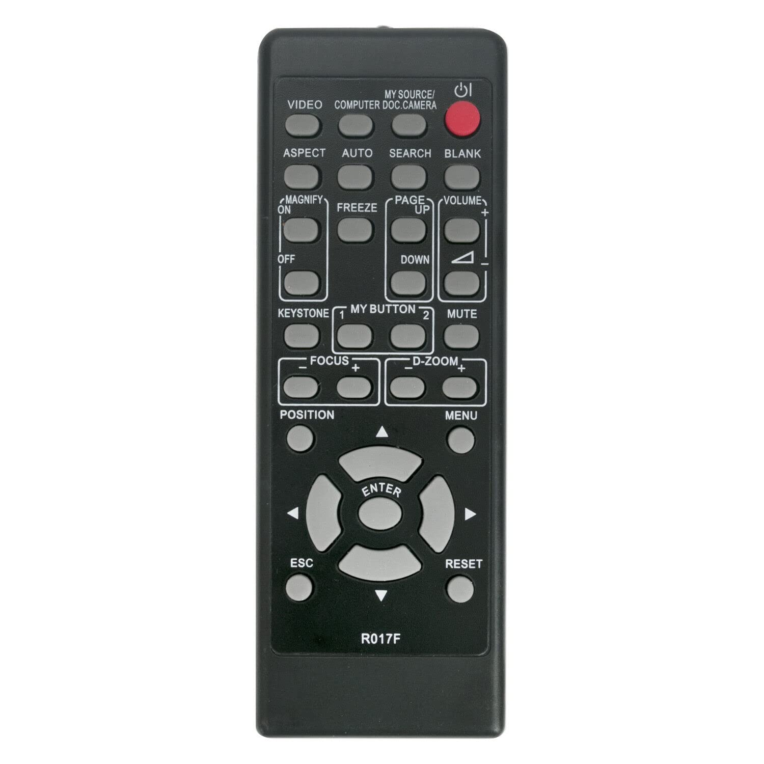 R017F VINABTY Replace Remote Control Fit for Hitachi projectors CP-WX3015WN,CPX10WN,CP-X2021WN CP-X2530WN,CP-X3021WN,CP-X3030WN,CP-X4015WN CP-A301N